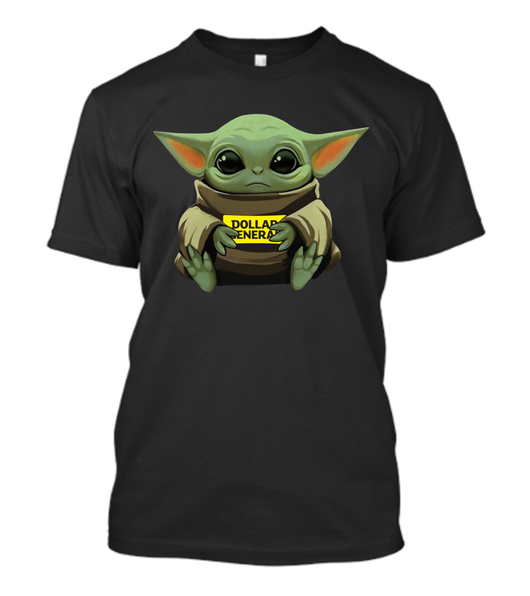Baby DG Dollar General Parody Grogu Yoda T-Shirt