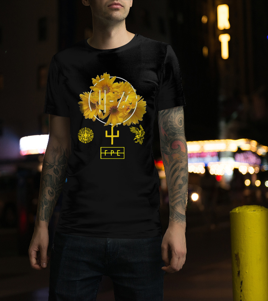 Twenty One Pilots Sunflower FPE Symbol Collection T-Shirt
