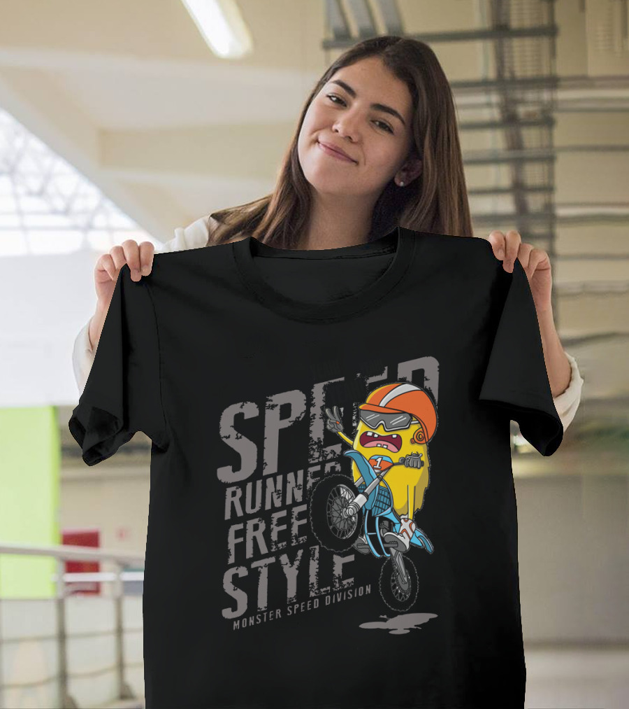 SPEED RUNNER FREESTYLE MONSTER SPEED DIVISION YEAH T-Shirt