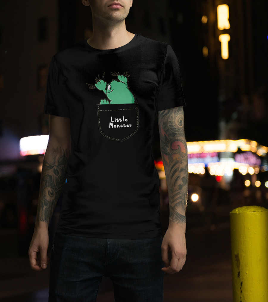Little Monster Inside The Pocket T-Shirt
