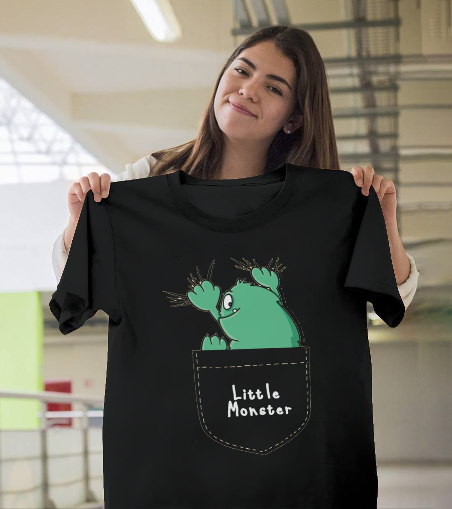Little Monster Inside the Pocket T-Shirt