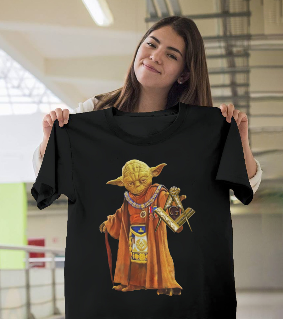 Pharaon Yoda Freemason Symbolism T-Shirt