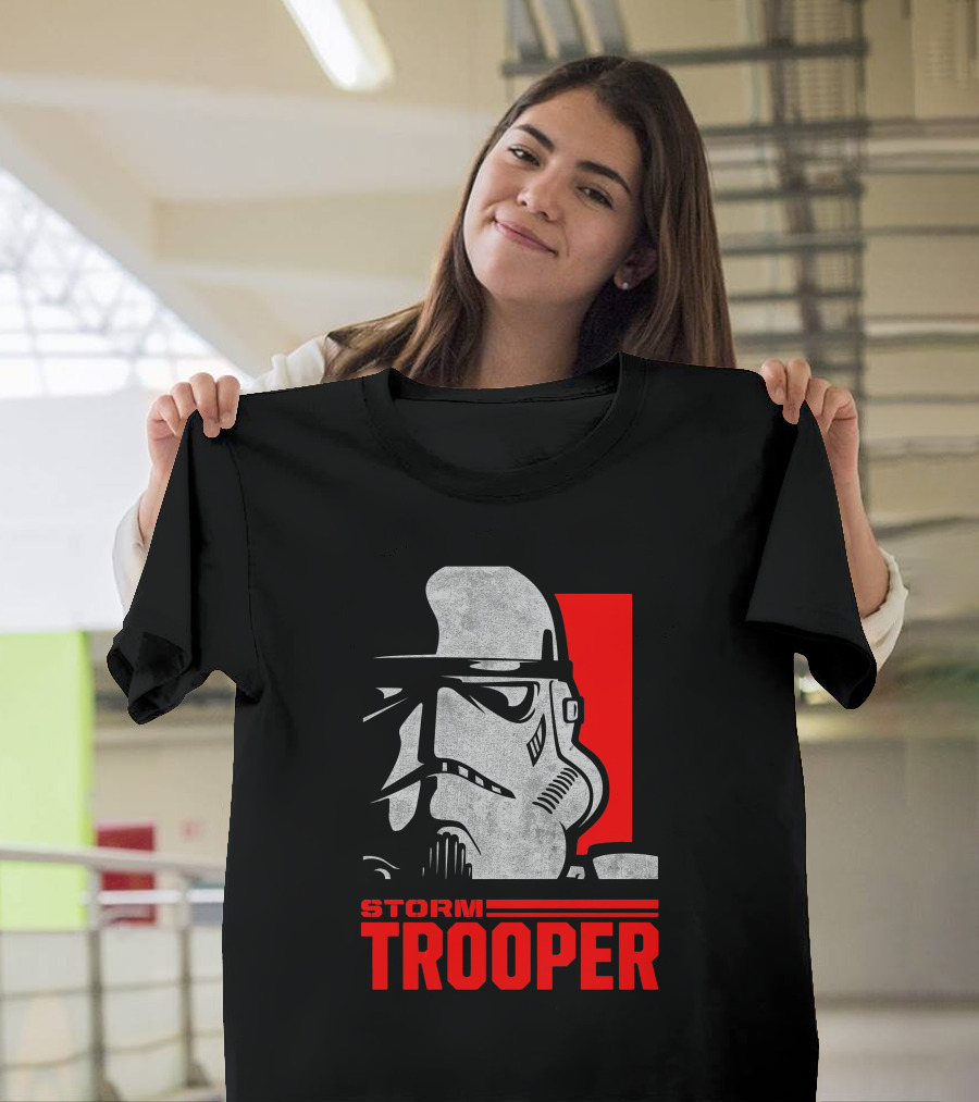 STORM TROOPER Star Wars Red Rectangle T-Shirt