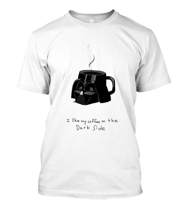 I Like My Coffee On The Dark Side Darth Vader Mug T-Shirt