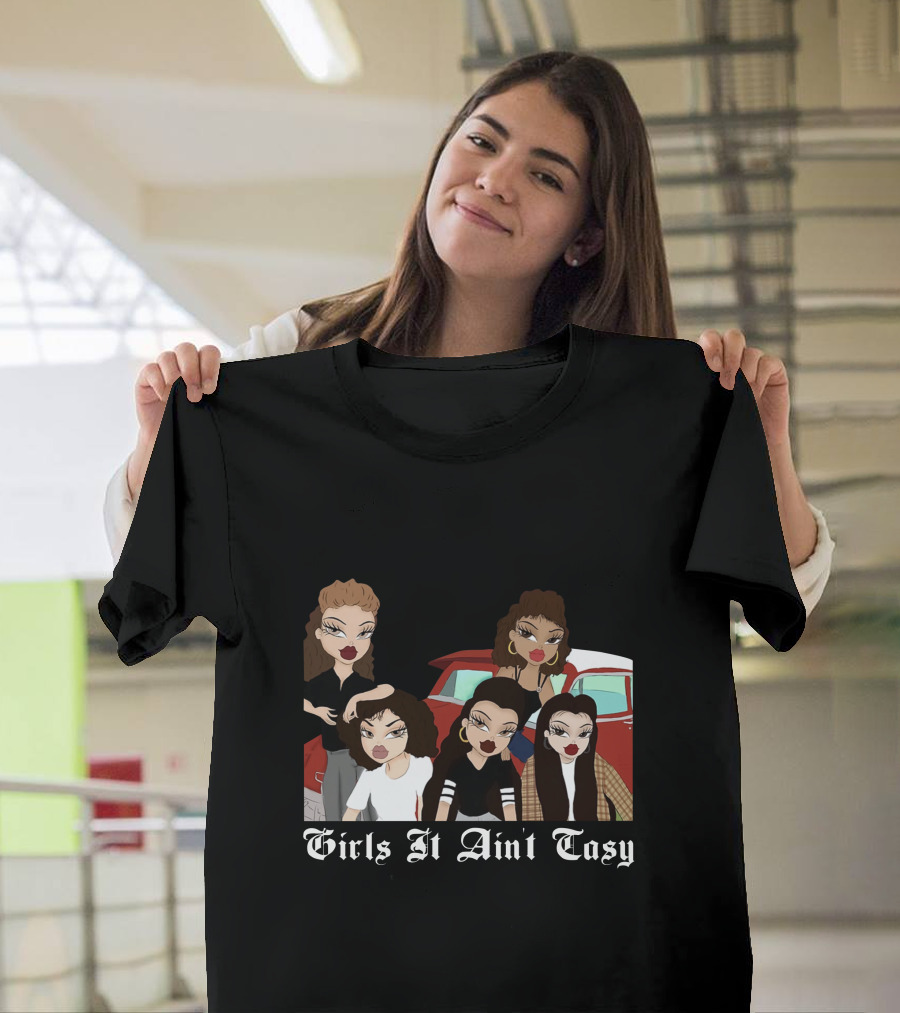 Mi Vida Loca Girls It Ain't Easy Five Women By Car T-Shirt
