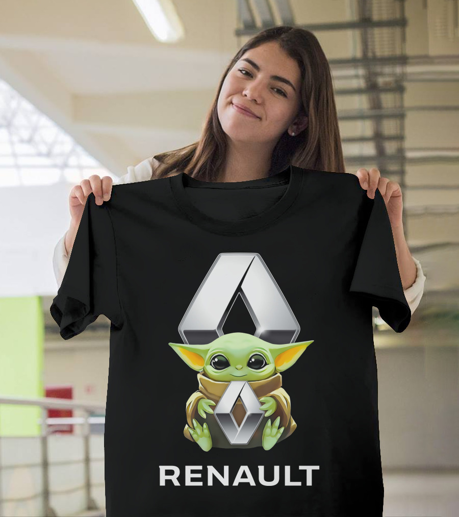 Baby Yoda Hugging Renault T-Shirt
