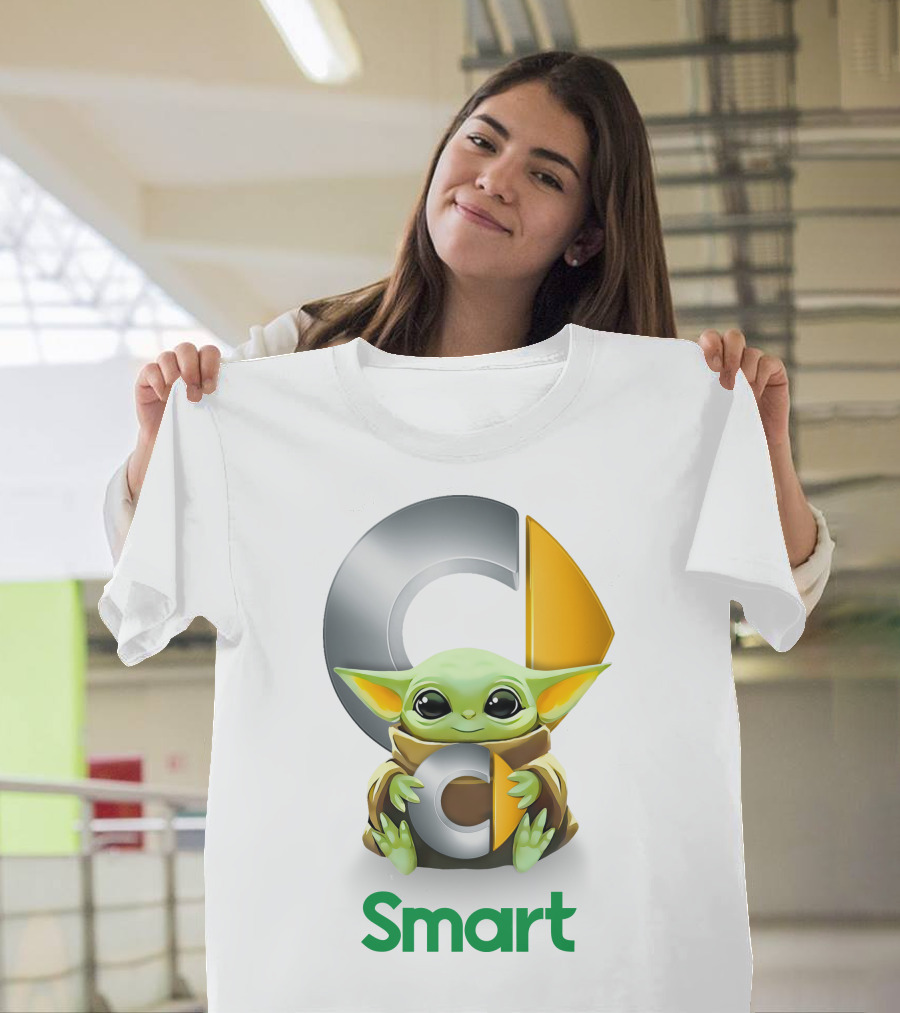 Grogu Hug Smart White C T-Shirt