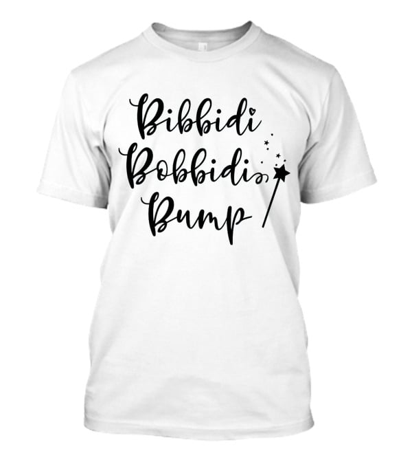 Bibbidi Bobbidi Bump Magic Wand Stars T-Shirt