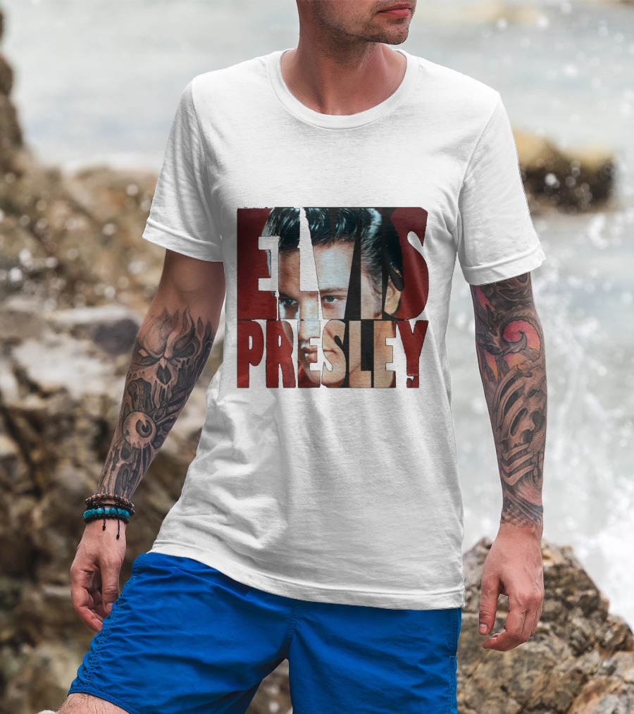 Elvis Presley Photo Collage Last EDT T-Shirt