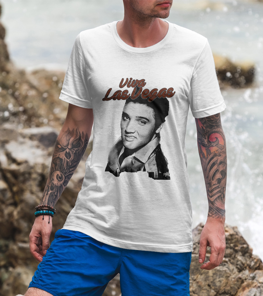 Viva Las Vegas Elvis Presley Classic T-Shirt