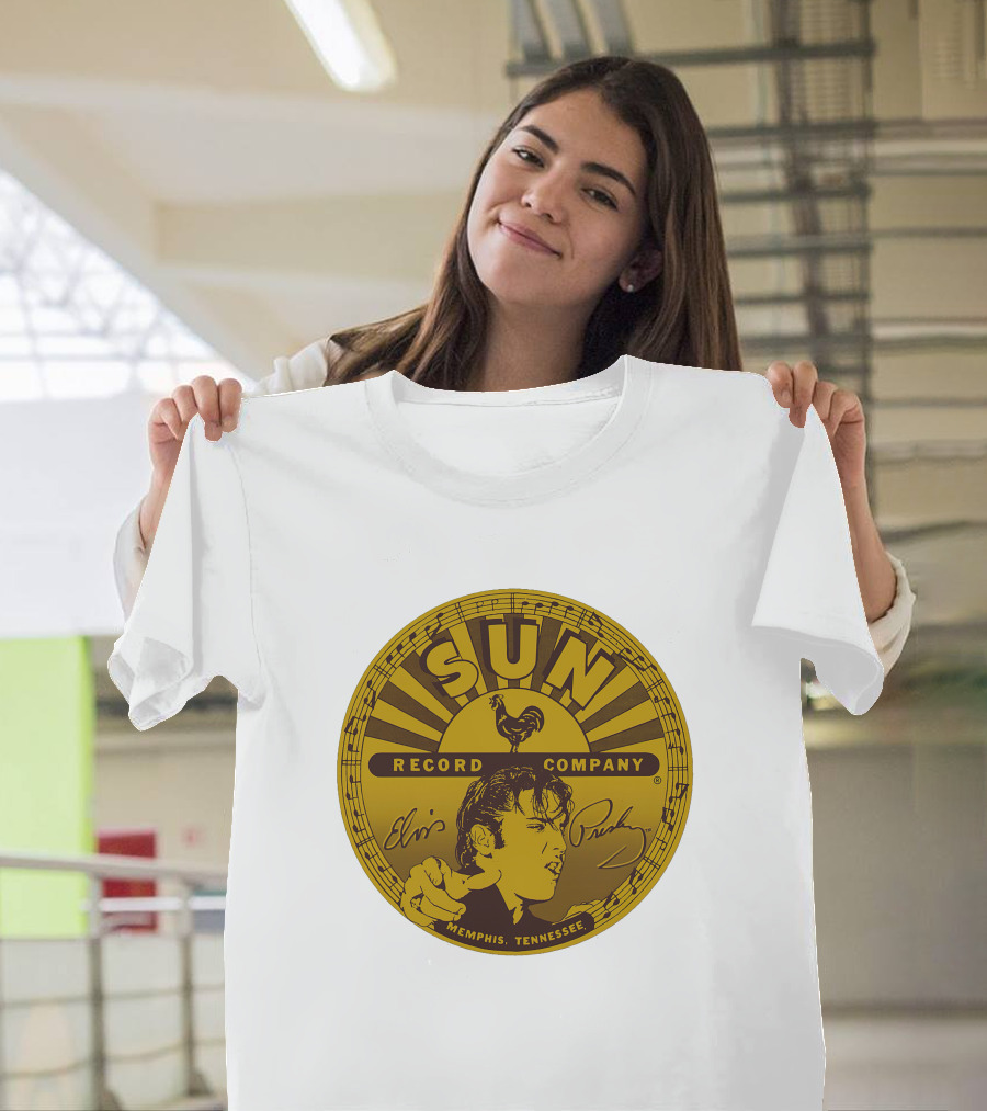 SUN Record Company Elvis Presley Memphis Tennessee T-Shirt