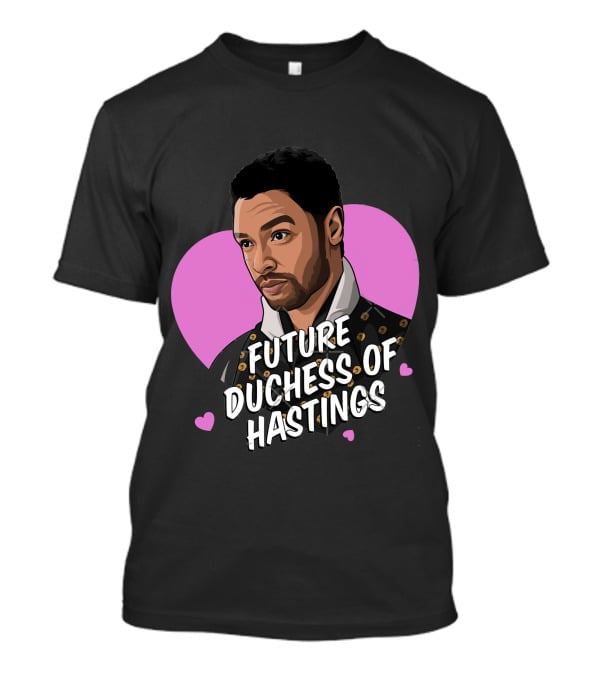 Future Duchess Of Hastings Regency Romance Gentleman Heart Background T-Shirt