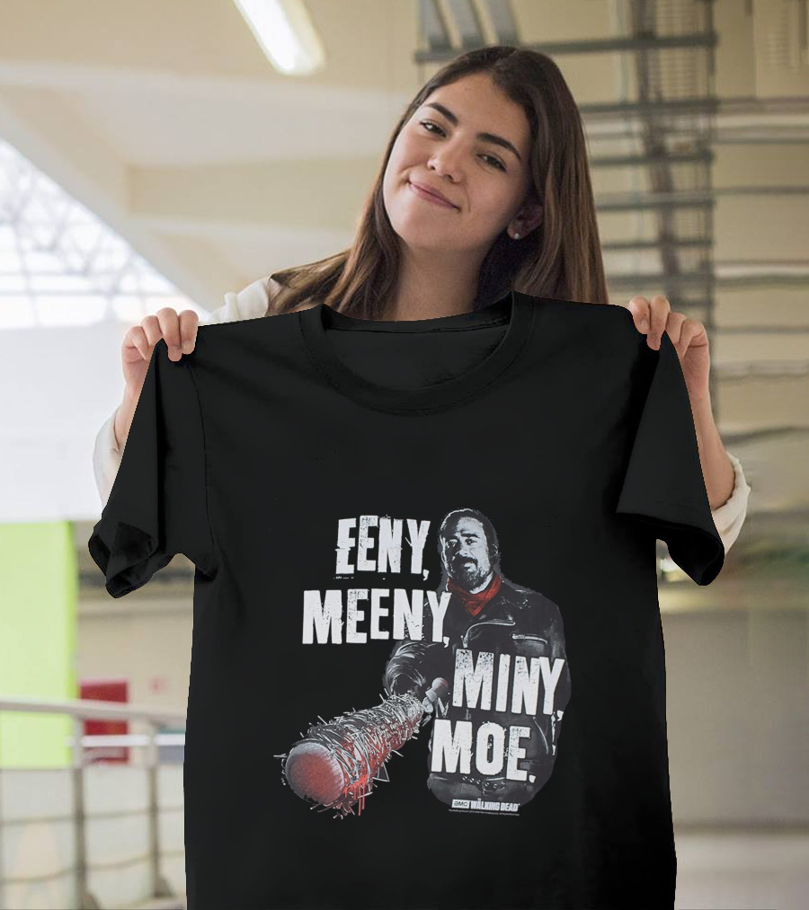 Eeny Meeny Miny Moe The Walking Dead Negan Lucille T-Shirt