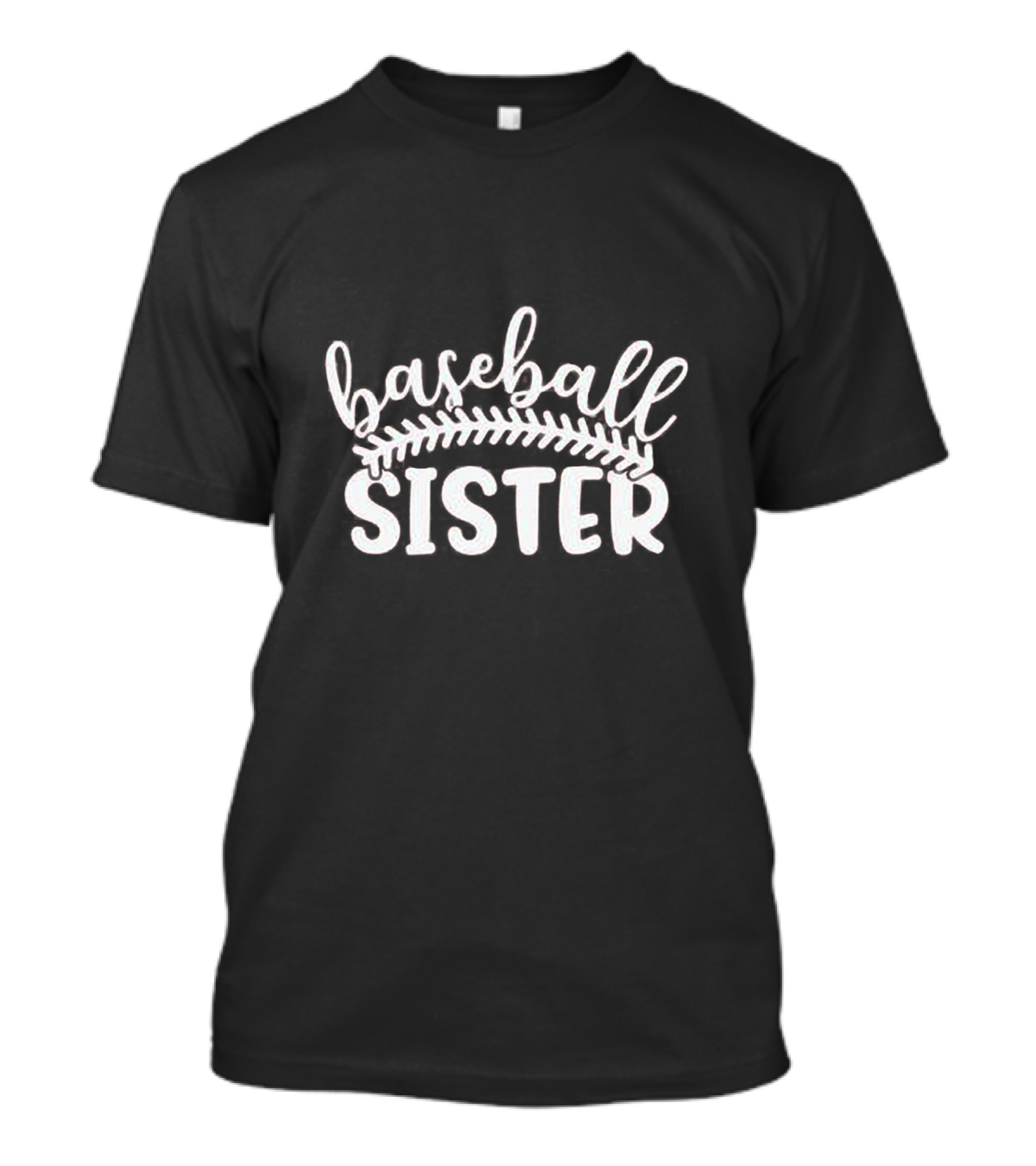 Baseball Sister With Love For Sports Enthusiasts T-Shirt