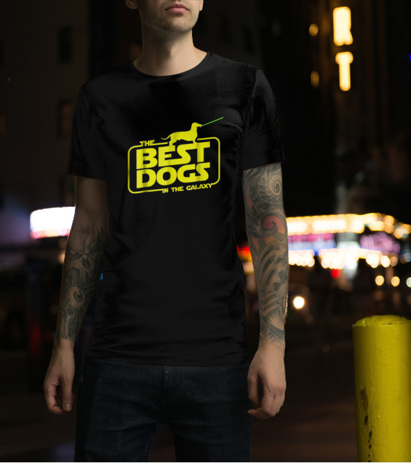 Best Dogs In The Galaxy Dachshund Star Wars T-Shirt