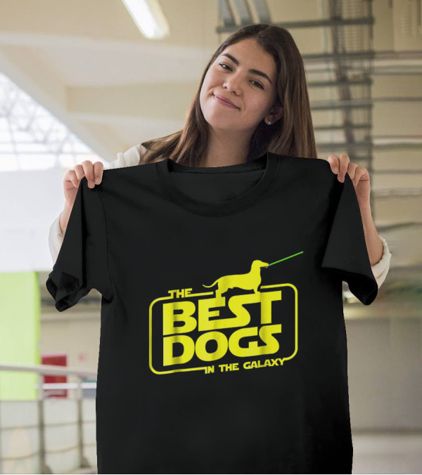 Best Dogs In The Galaxy Dachshund Star Wars T-Shirt
