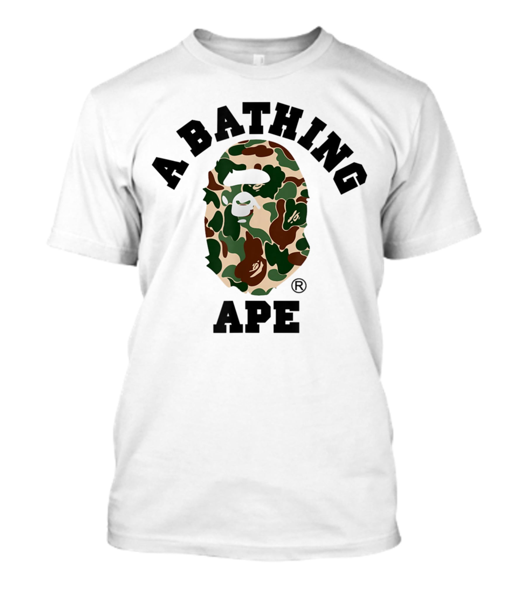 A Bathing Ape Camo Signature T-Shirt