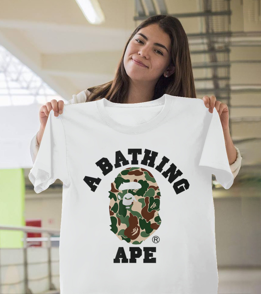 A Bathing Ape Camo Signature T-Shirt
