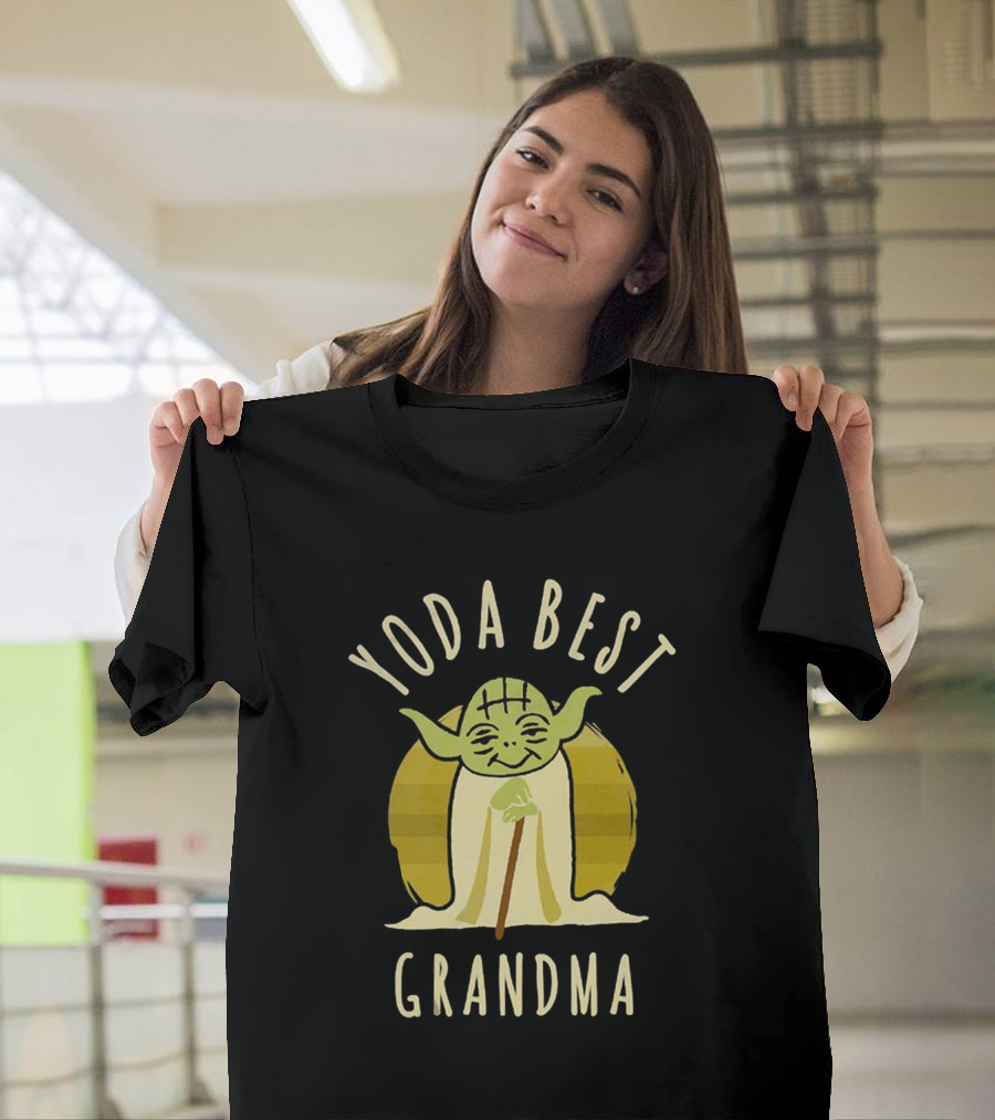 Yoda Best Grandma Star Wars T-Shirt