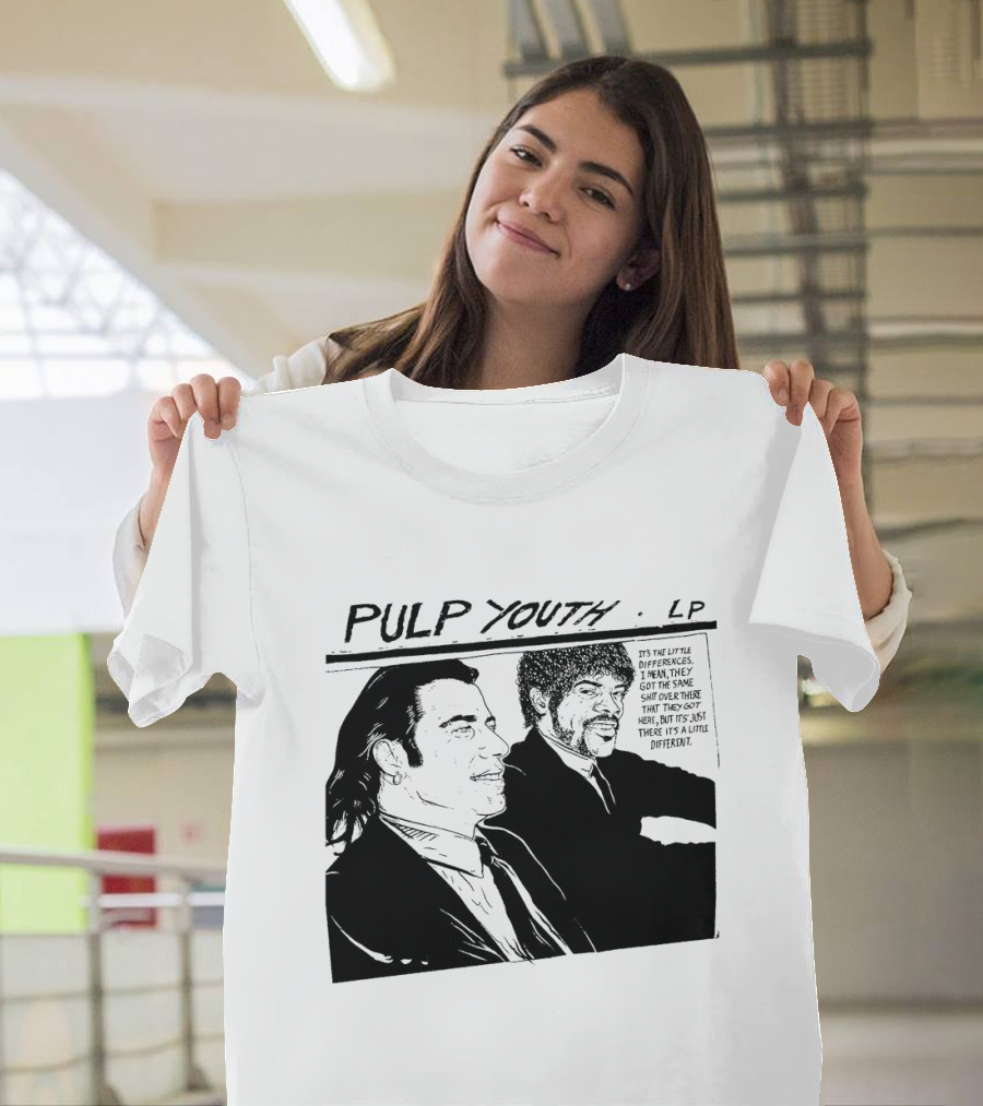 Pulp Youth LP Vintage Characters Comic T-Shirt