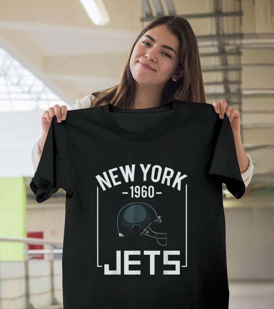 New York Jets 1960 Football Helmet T-Shirt
