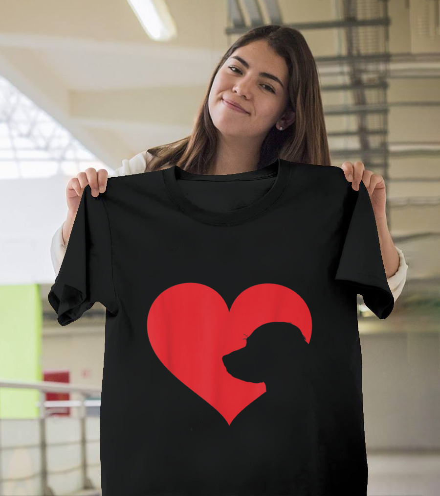 Labrador Retriever Heart For Lab Lovers T-Shirt