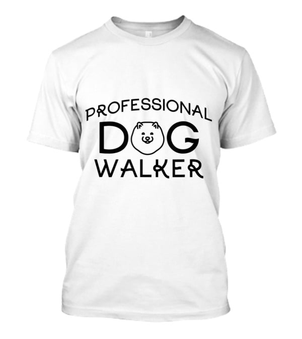 Professional Dog Walker Cute Puppy Pet Lover T-Shirt