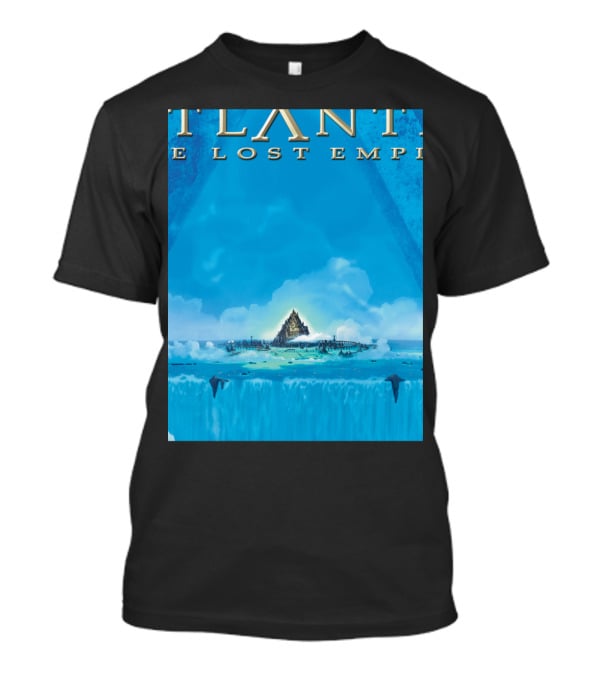 Atlantis The Lost Empire Disney Movie Scene Fade T-Shirt