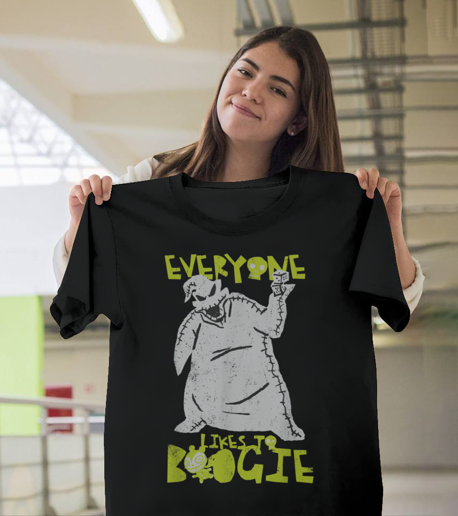 Everyone Likes to Boogie Disney The Nightmare Before Christmas Oogie Boogie T-Shirt