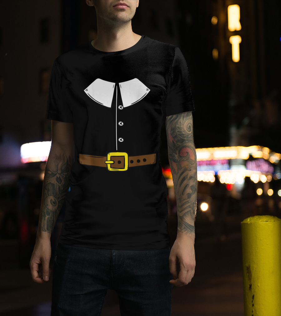 Funny Thanksgiving Pilgrim Costume T-Shirt