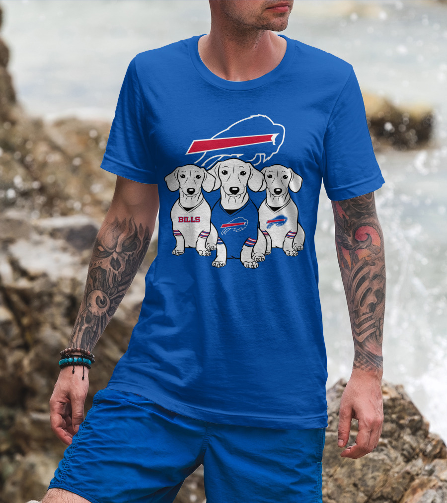 Bills Buffalo Dachshund  T-Shirt
