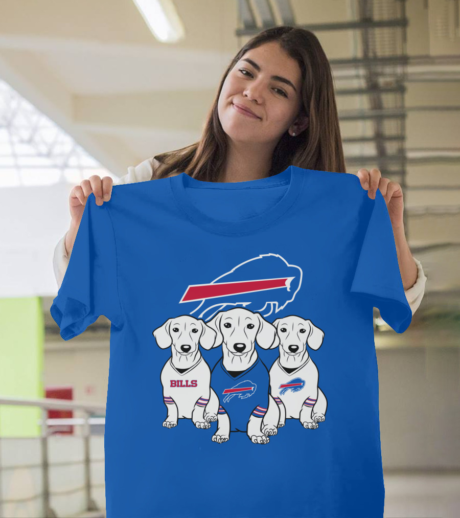 Bills Buffalo Dachshund  T-Shirt