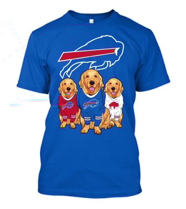 Buffalo Bills Golden Retrievers T-Shirt
