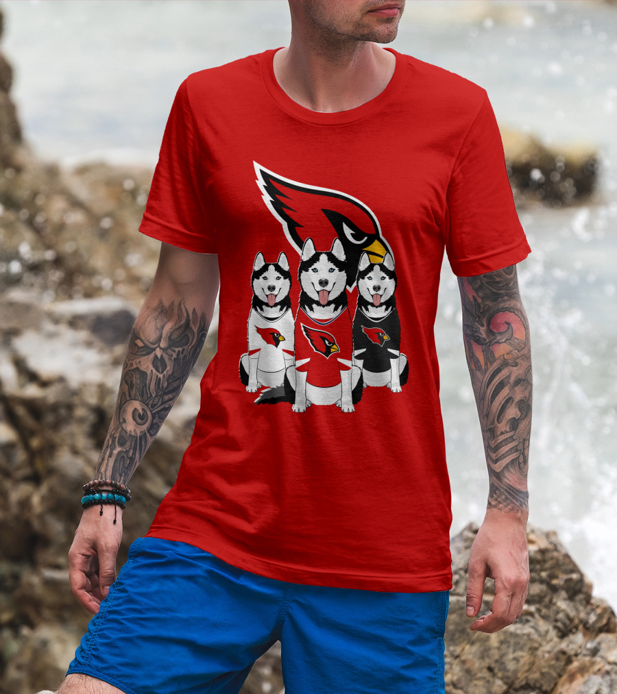 Arizona Cardinals Husky Trio T-Shirt