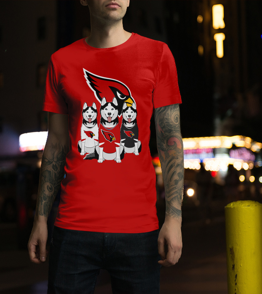 Arizona Cardinals Husky Trio T-Shirt