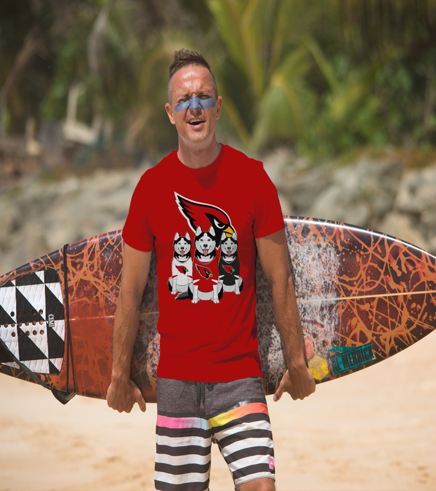 Arizona Cardinals Husky Trio T-Shirt