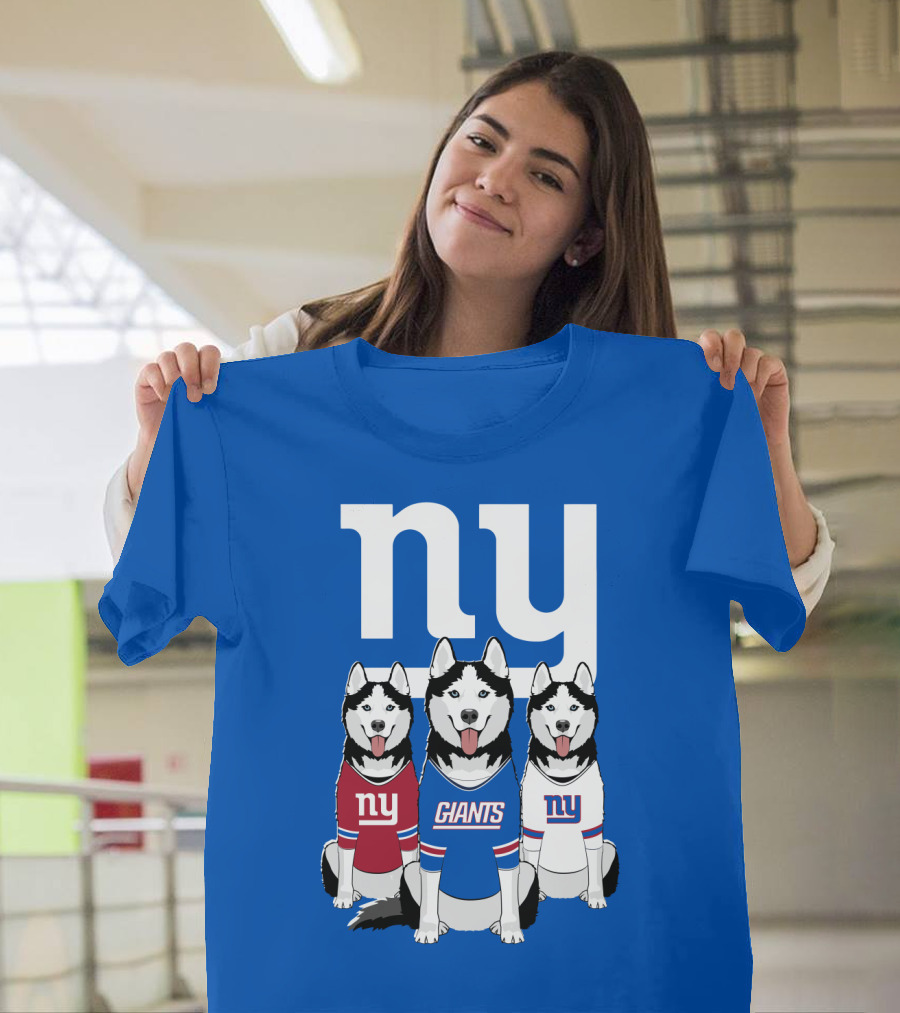 New York Giants Huskie T-Shirt