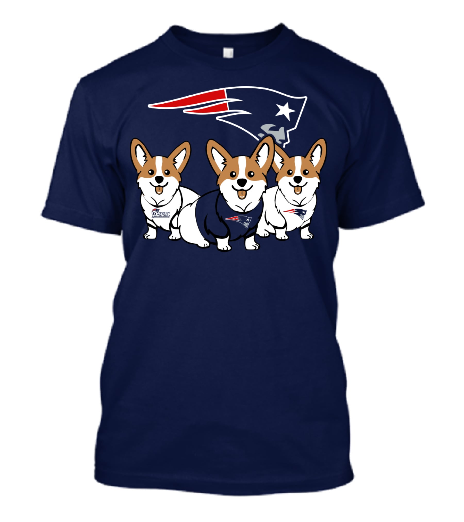 Patriots Corgi T-Shirt