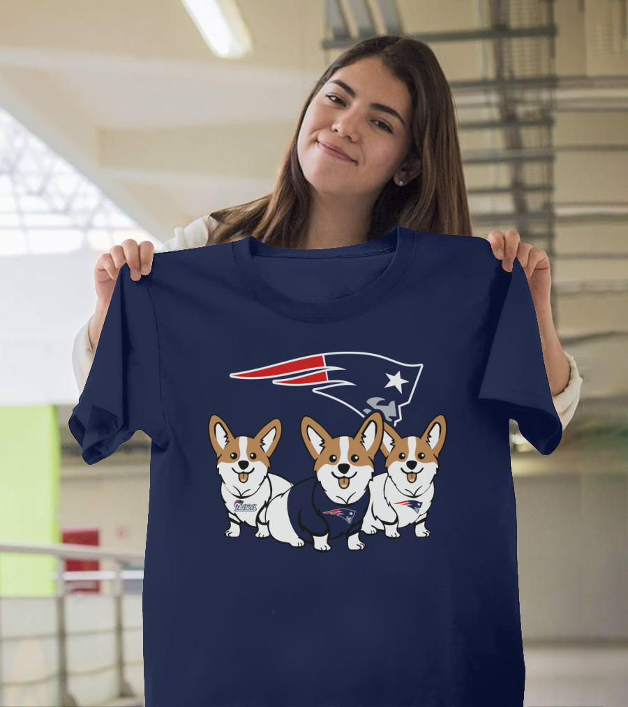 Patriots Corgi T-Shirt