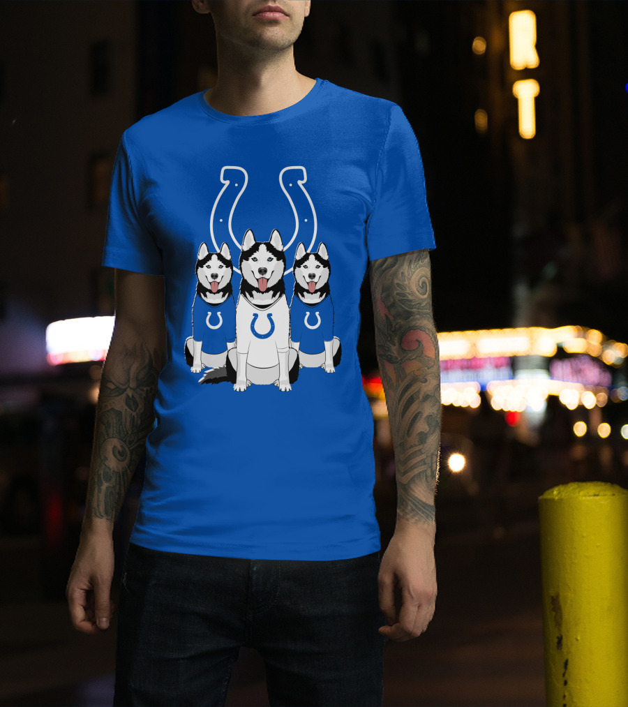 Indianapolis Colts Husky Trio T-Shirt
