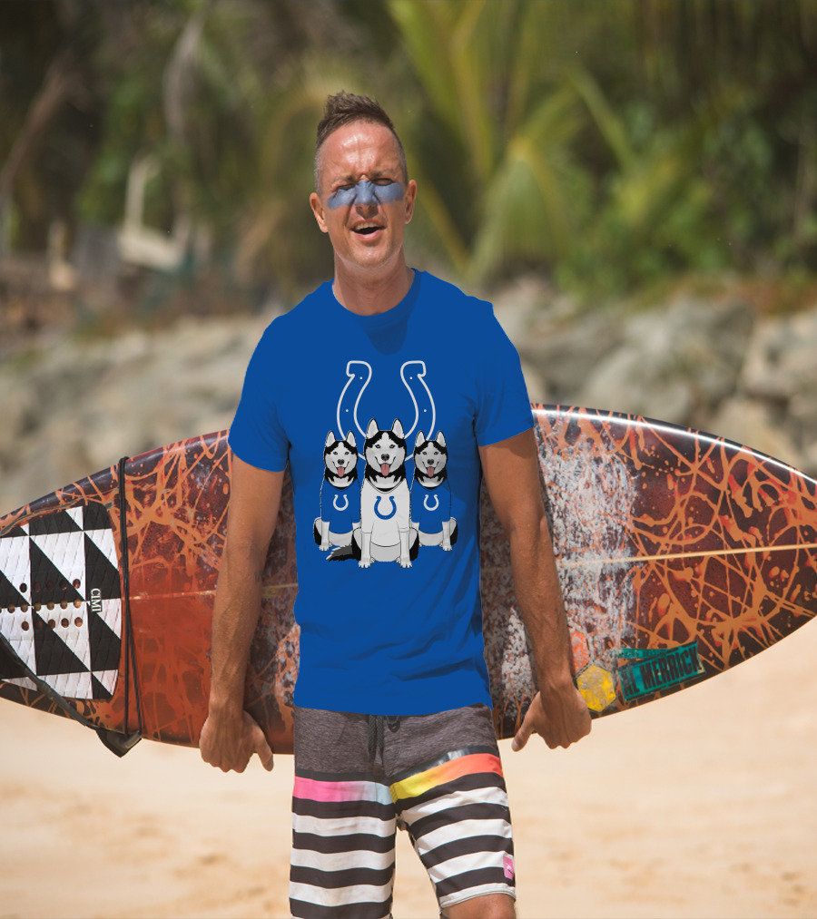 Indianapolis Colts Husky Trio T-Shirt