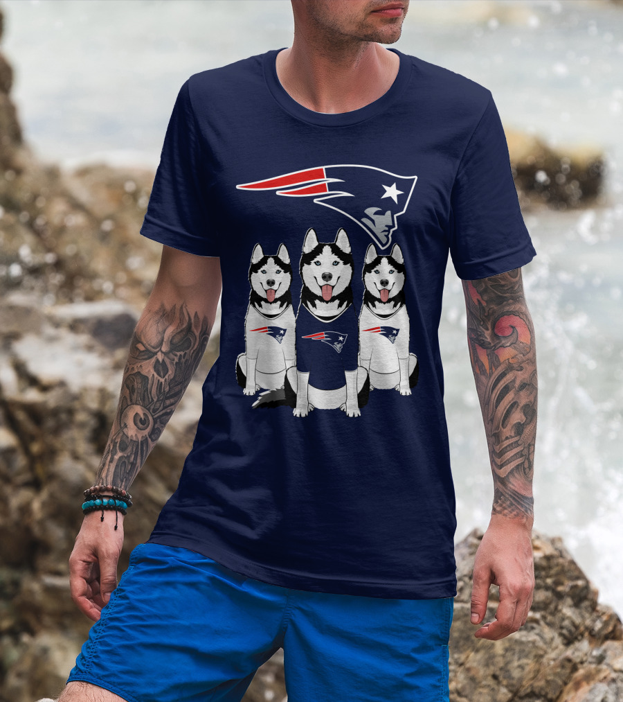 Patriots Husky Trio T-Shirt