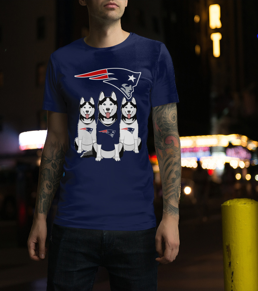Patriots Husky Trio T-Shirt
