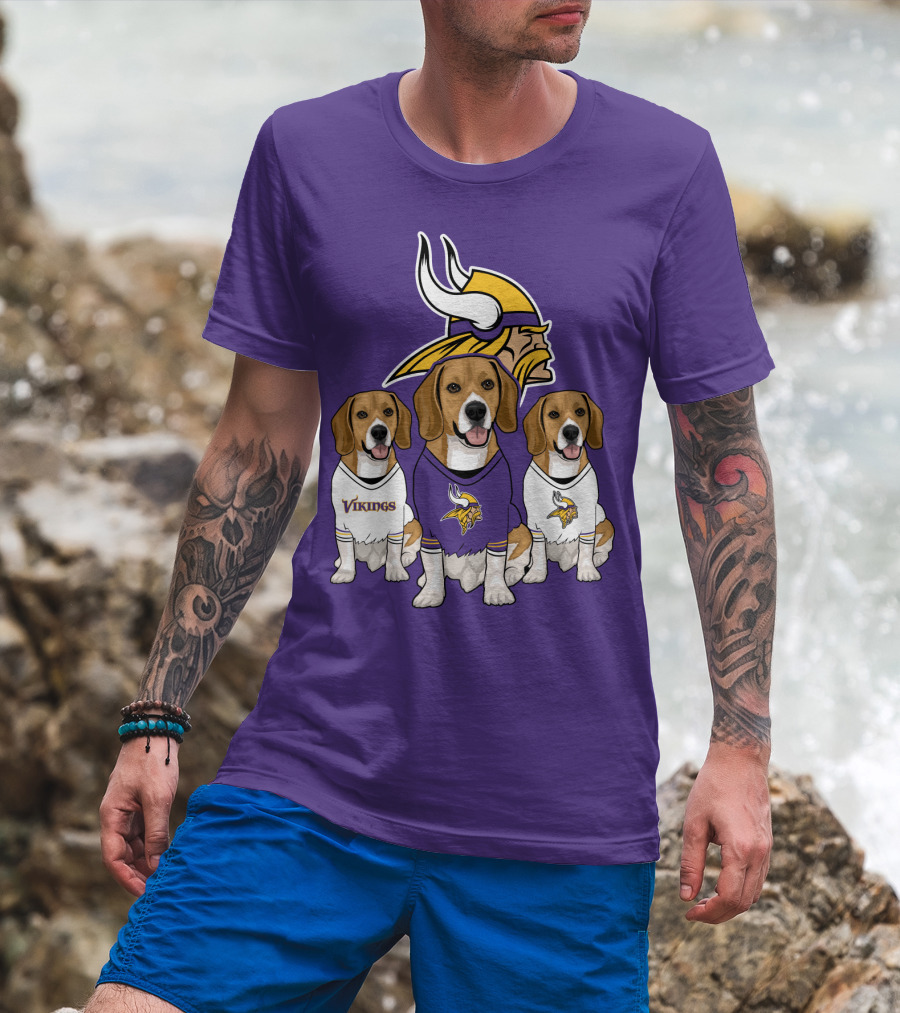 Vikings Beagle Trio T-Shirt