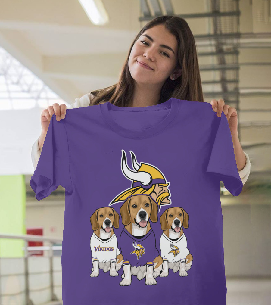 Vikings Beagle Trio T-Shirt
