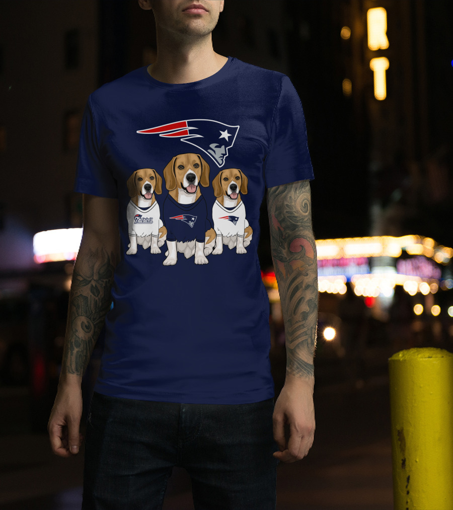 Patriots Beagle Trio T-Shirt