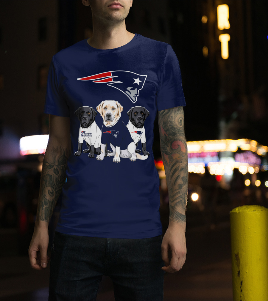 Patriots Labrador Retriever T-Shirt