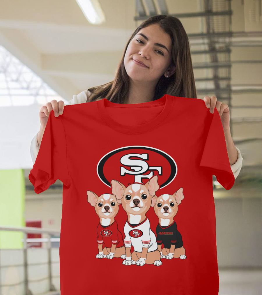 San Francisco 49ers Chihuahua T-Shirt