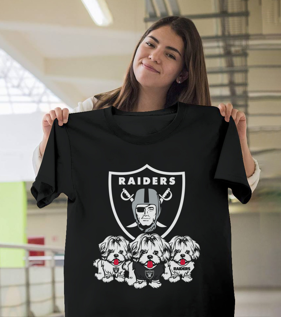 Raiders Shih Tzu T-Shirt