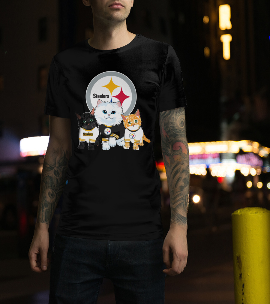 Steelers Cat T-Shirt
